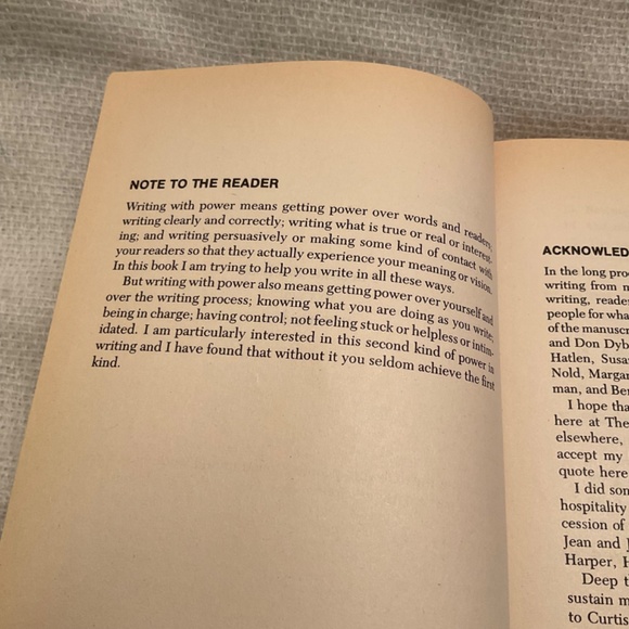 ‘Writing With Power’ by Peter Elbow Paperback Book - Picture 7 of 9